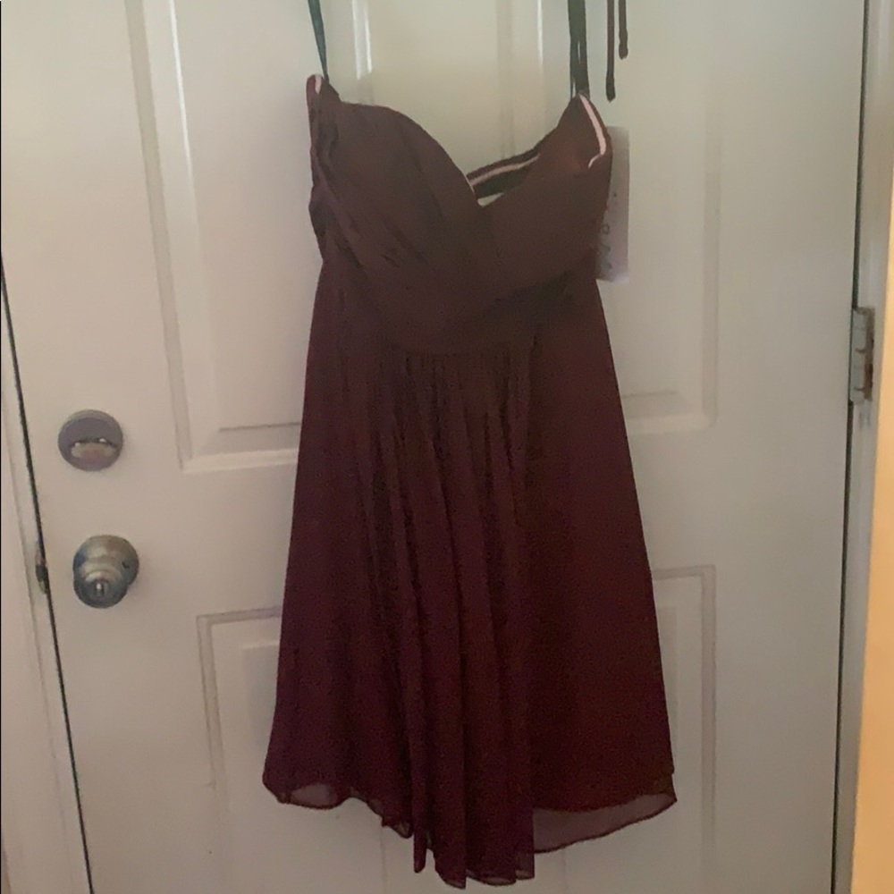 Bridesmaid dress (Bill Levkoff)